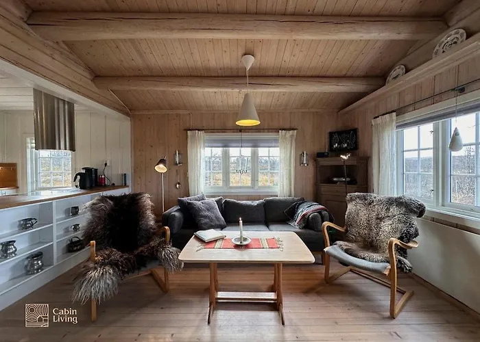 Cozy Near Geilo & Dagali Terrace, Grill, Fireplace, View & Wifi Feriehus