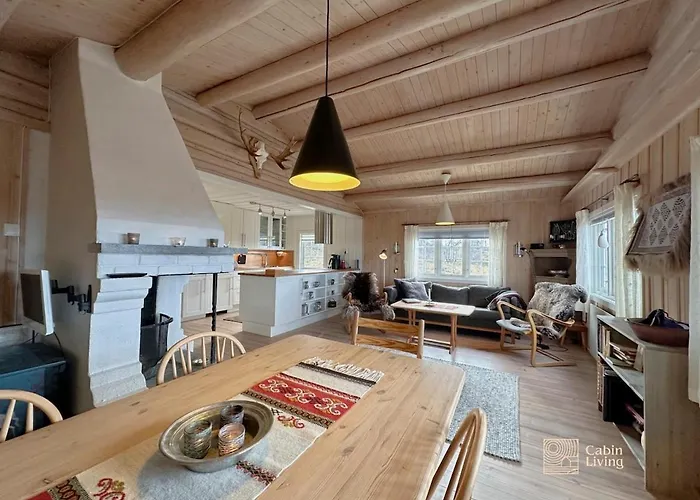 Cozy Near Geilo & Dagali Terrace, Grill, Fireplace, View & Wifi
