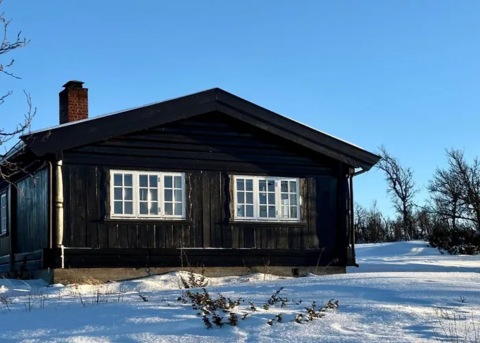 Дом отдыха Cozy Near Geilo & Dagali Terrace, Grill, Fireplace, View & Wifi Хуль